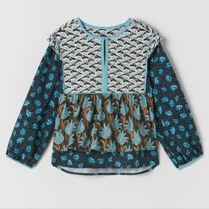 ZARA Girl Oversized Blouse 9YRS NWT